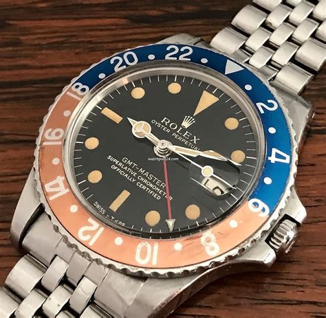 rolex gmt master model history